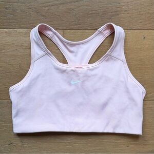 NWOT Nike Medium Light Pink Racerback Sports Bra